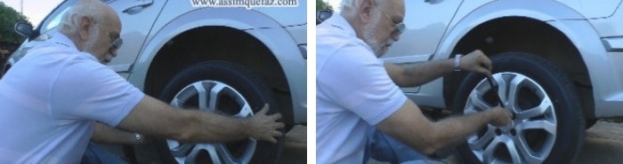 trocar pneu