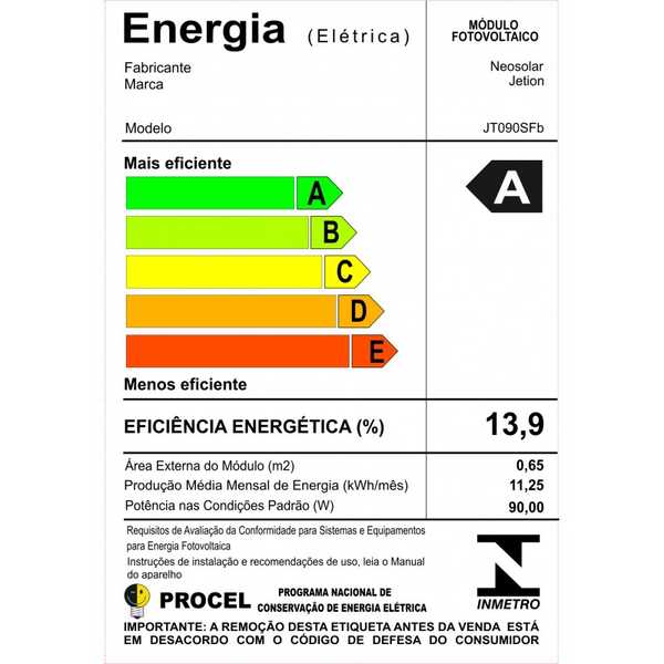 selo energético