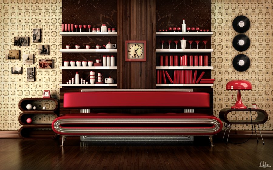 ESTILO RETRÔ -  Como Decorar sua Casa num Estilo Vintage