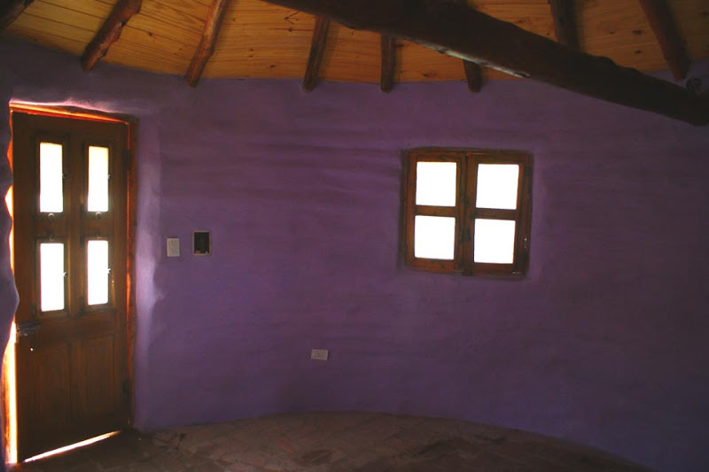 interior da casa toda com reboque 