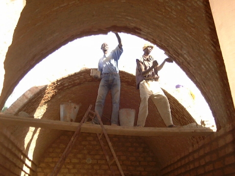 construido telhado numa dome home