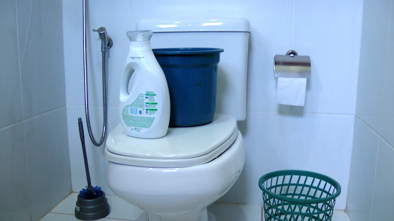 Truque Fácil para Desentupir o Vaso Sanitário
