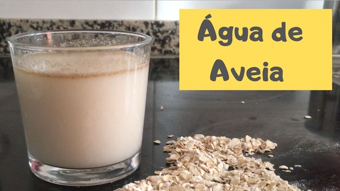 Água de Aveia para reduzir o peso e controlar o colesterol