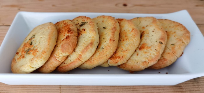 Biscoitos de Queijo Parmesão