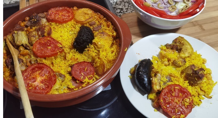 arroz ao forno