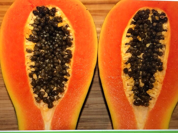 Benefícios em comer SEMENTES DE MAMÃO