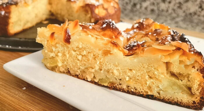 A famosa torta tipo Árabe de maçã